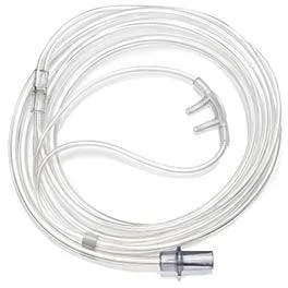 1.8M Adult Nasal Cannula With Curved Prongs & Tube