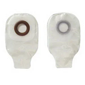 1-Piece Drainable Pouch with Precut 1-1/8″ Barrier Opening, Pouch Size 1-1/2″ with Karaya