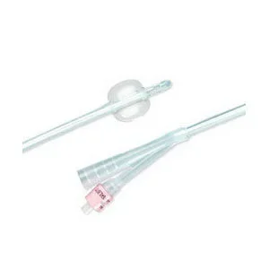 2-Way 100% Silicone Foley Catheter 20 Fr 30 cc
