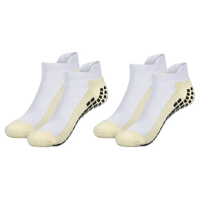 2x Pairs Hyper Grip Compression Socks (Short) (ec)