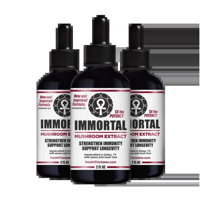 +3 “Immortal” Reishi Extracts (New Customer Special)