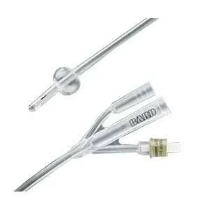 3-Way Specialty Silicone Foley Catheter, 16 Fr, 30 cc