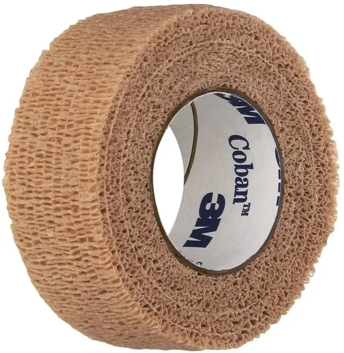 3M Coban 1581 Cohesive Bandage 1 Inch X 5 Yard Tan NonSterile 1 Each