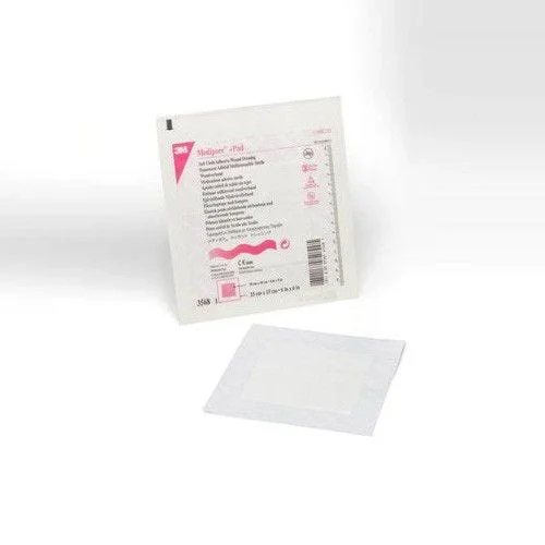 3M Medipore Soft Cloth: 6″ x 6″, 25 Count, Latex-Free, Sterile White