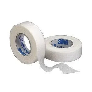 3M Micropore 15353 Medical Tape with Dispenser Skin Friendly Paper 3 Inch X 10 Yard White NonSterile 1 Each