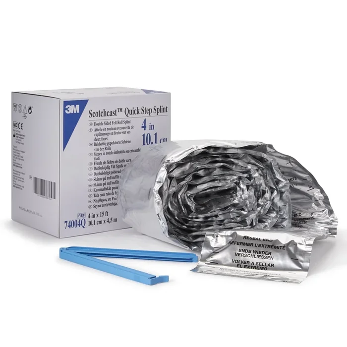 3M Scotchcast Quick Step Double Sided Felt Padded Splint Roll