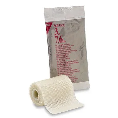 3M Scotchcast Soft Cast Tape 3 x 4 yd. White Bx/10