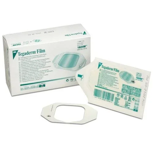 3M Tegaderm +Pad: 3.5″ x 4″, Transparent Border, 20 Count