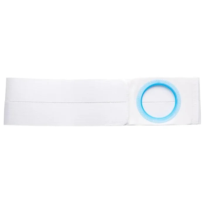 4″ White, Cool Comfort, Flat Panel Belt, Prolapse Flap, Extra Large, 2-5/8″ x 3-1/8″ Center Opening