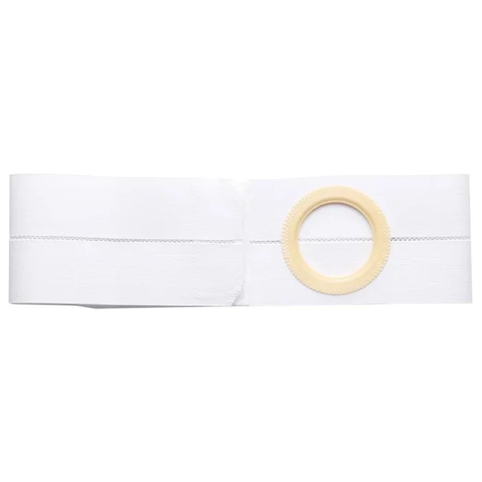 4″ White, Regular Elastic, Nu-Form Belt, 2X-Large, 2-5/8″ x 3-1/8″ Center Opening