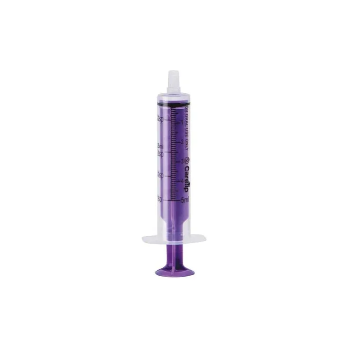 5ml CareTip Oral/Enteral Feeding Single-Use Syringes