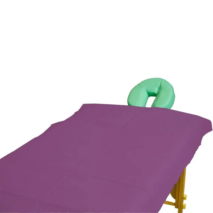 70cm x 200 cm Plum Disposable Sheets for Exam Tables Pack of 25