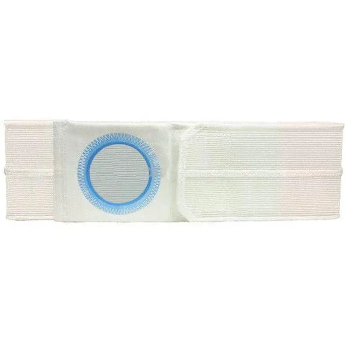 8″ Left, White, Cool Comfort, Flat Panel Belt, Prolapse Flap, Extra Large, 3-1/8″ Opening Placed 1″ From Bottom