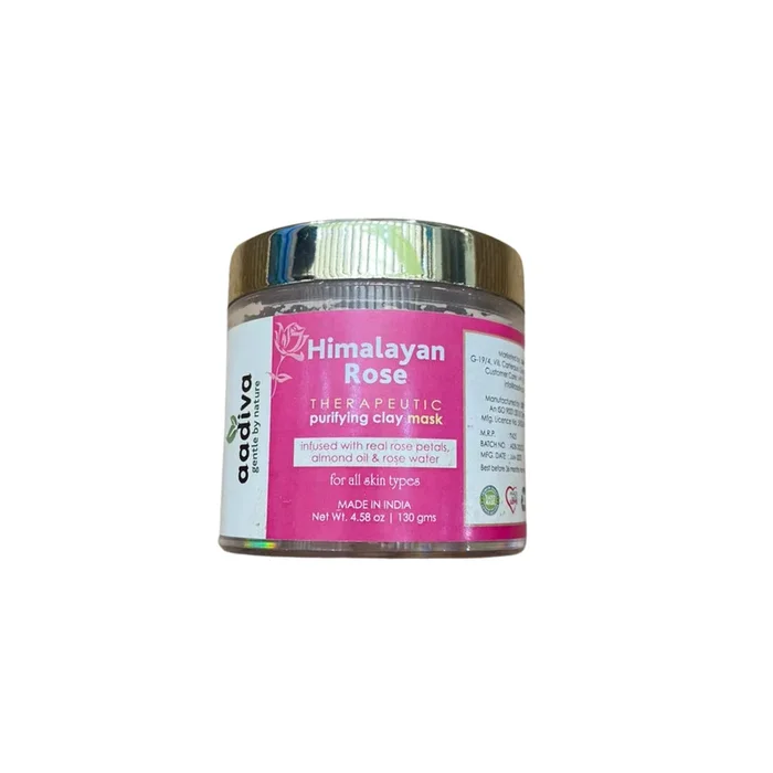 Aadiva Himalayan Rose Purifying Clay Mask (130 g) #10089117