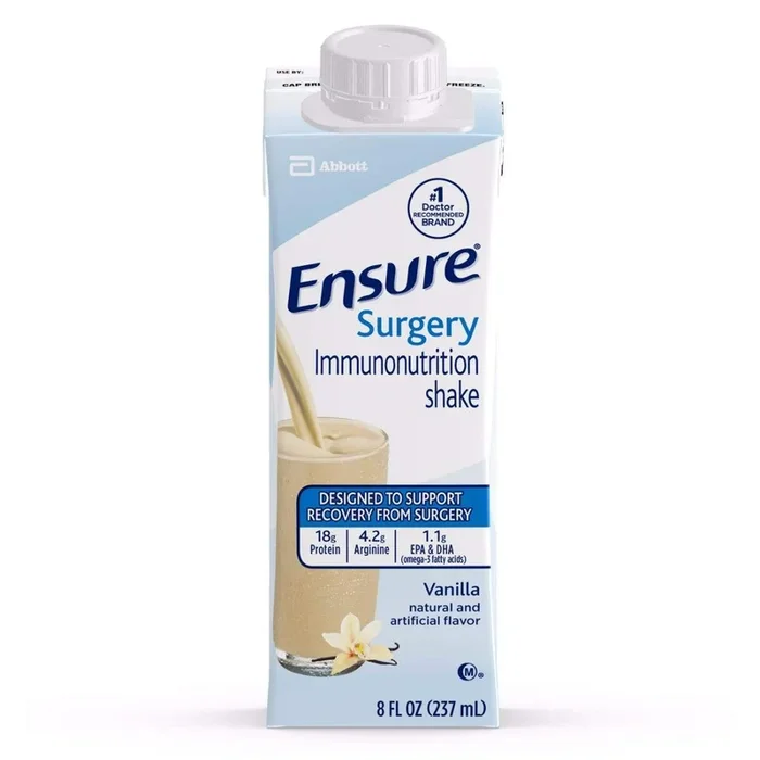 Abbott Ensure® Surgery Immunonutrition Shake, 8 oz, Vanilla