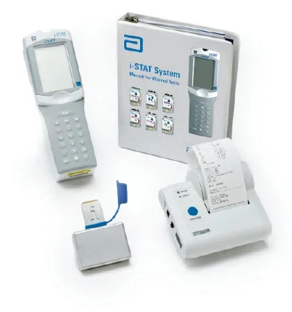 Abbott Point of Care i-STAT EG7+ Cartridge, Blood Gas and Electrolytes Sodium, Potassium, Ionized Calcium, Hematocrit, pH, PCO2, PO2, TCO2, HCO3, BEecf, sO2, Hemoglobin For i-STAT Handheld Blood Analyzer – 03P7625