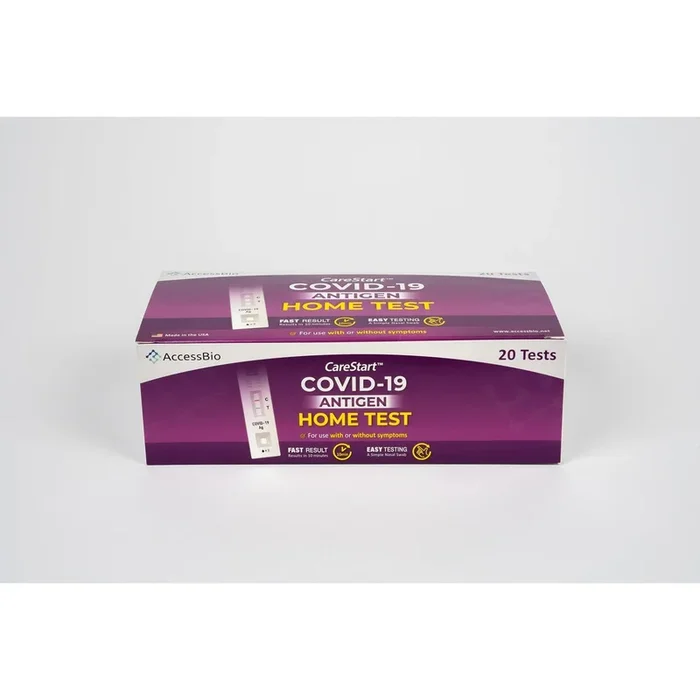 Access Bio Carestart Covid-19 Antigen Home Test Bulk 20 Tests Pack