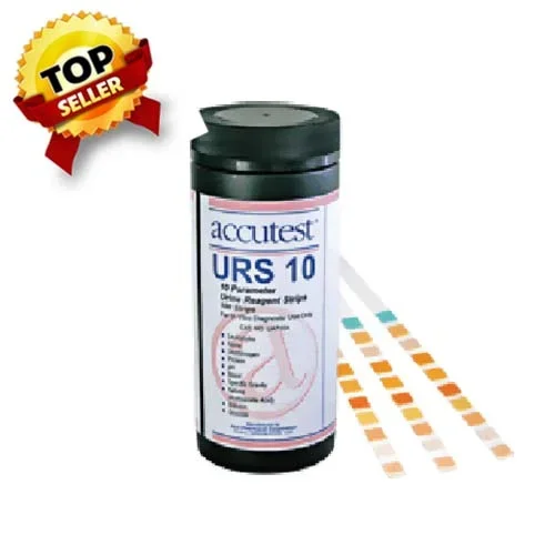 Accutest Urine Reagent Strips by Jant Pharmacal Company – Bottle of 100