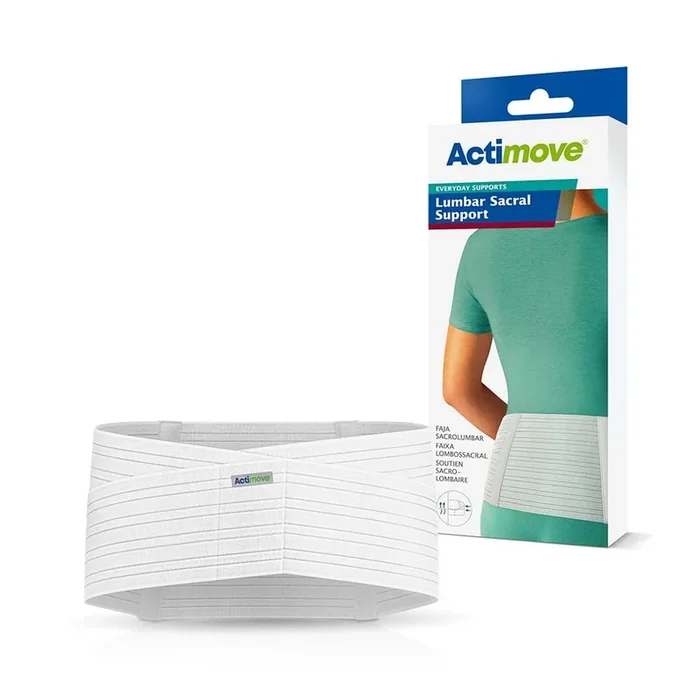 ACTIMOVE Lumbar Sacral Support 8 “White