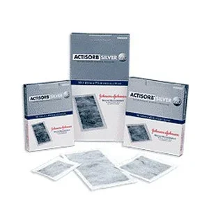 ACTISORB Silver Antimicrobial Dressing 4-1/8″ x 7-1/2″