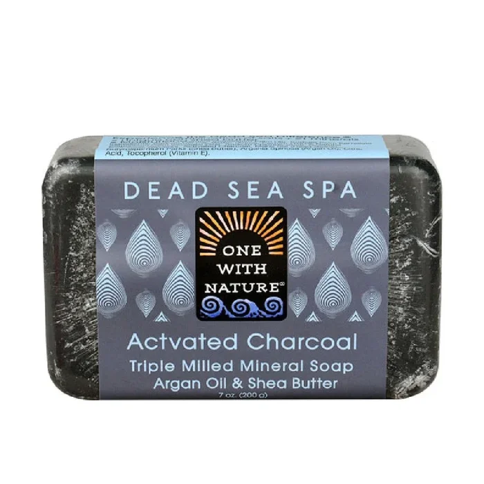 Activated Charcoal Triple Milled Mineral Soap Argan Oil & Shea Butter