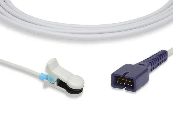 Adult Ear Clip – Short SpO2 Sensors