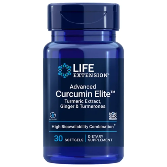 Advanced Curcumin Elite Turmeric Extract, Ginger & Turmerones