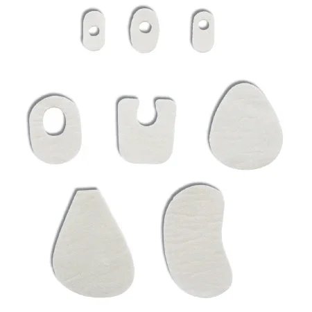 Aetna Felt Corporation MooreBrand Pedi-Pad Protective Pad Size 103-C, Tan, Moleskin, Adhesive, 100/PK – 31099
