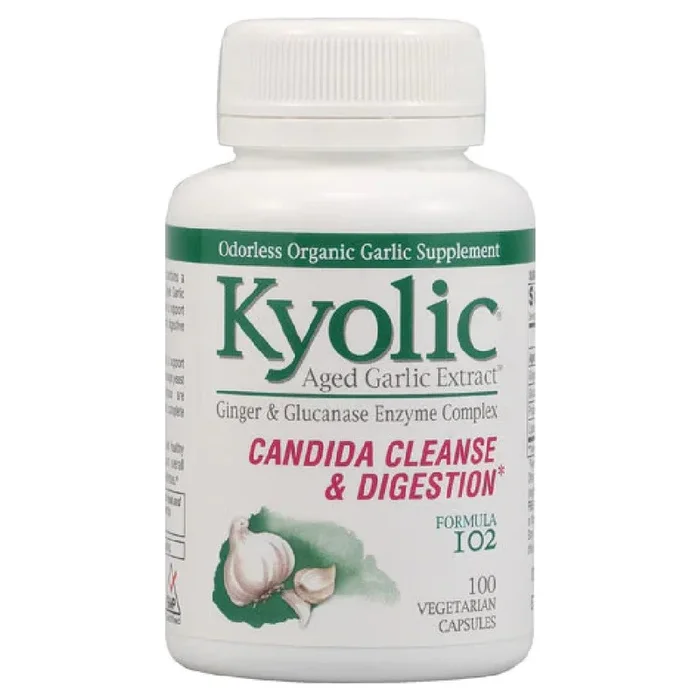 Aged Garlic Extract Candida Cleanse and Digestion Formula 102