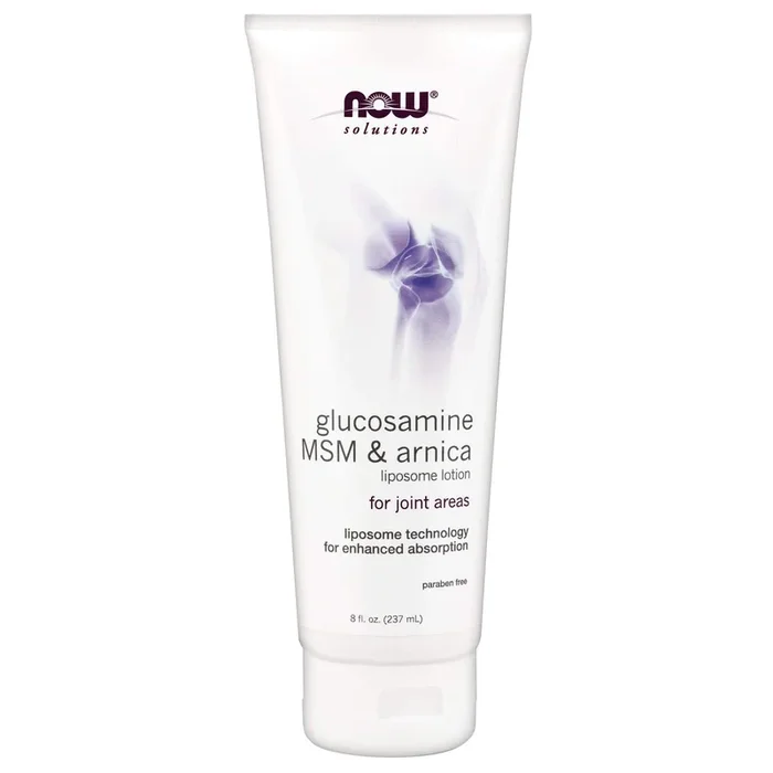 Ahora Glucosamina Msm y Arnica Liposoma 8 oz de loción