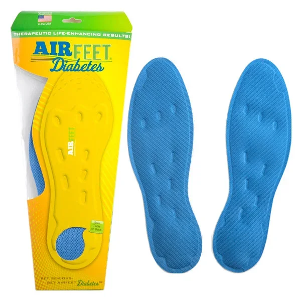 AirFeet DIABETES ETS Insoles, Size 2M, Pair
