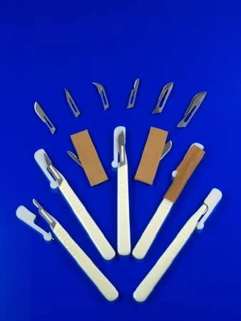 AirTite Products Scalpel Size 15 Stainless Steel / Plastic Sterile Disposable – 29556