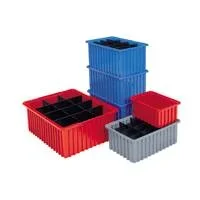 Akro-Mils Akro-Grids Storage Container Red Industrial Grade Polymers 6 X 10-7/8 X 16-1/2 Inch – 33166RED