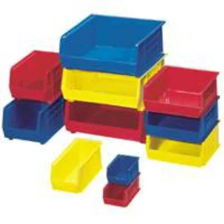 Akro-Mils Akrobins Storage Bin 260 L X 81 W X 95 H mm, 276 L X 105 W X 102 H mm, 30 Lbs, Blue, Polypropylene, Heavy Duty, Reinforced Side-Rib Design – 30224BLUE