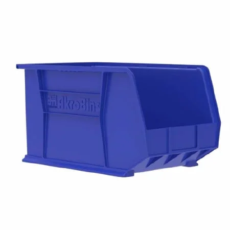 Akro-Mils Akrobins Storage Bin AkroBins Blue Industrial Grade Polymers 10 X 11 X 18 Inch – 30260BLUE