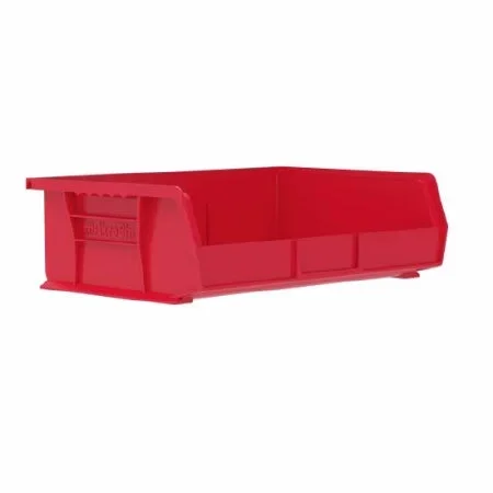 Akro-Mils Akrobins Storage Bin AkroBins Red Industrial Grade Polymers 5 X 10-7/8 X 16-1/2 Inch – 30255RED