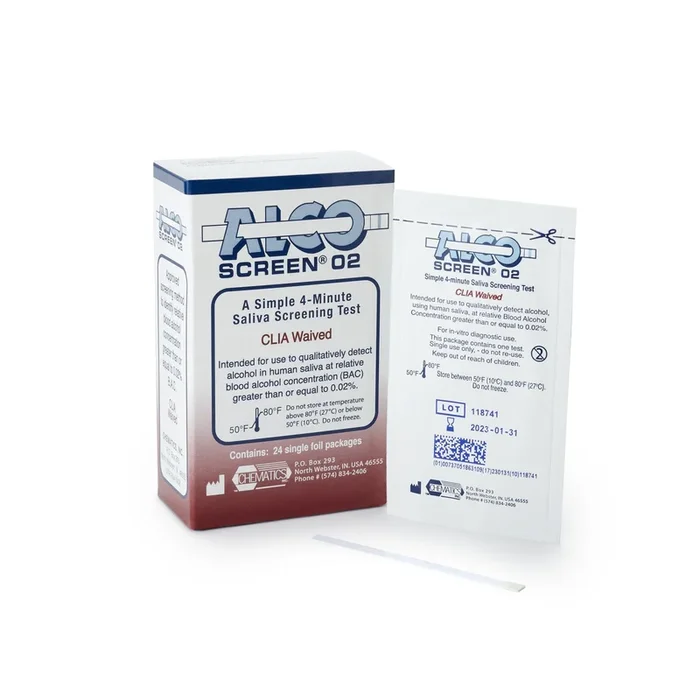 Alco-Screen .02 Saliva Alcohol Screen Rapid Test