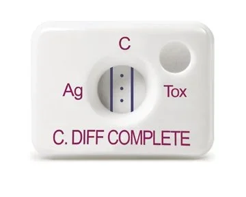 Alere C. DIFF Quik Chek Complete Rapid Test Kit Infectious Disease Immunoassay Clostridium Difficile (C. Diff) Toxins A and B Stool Sample 50 Tests – 30550C