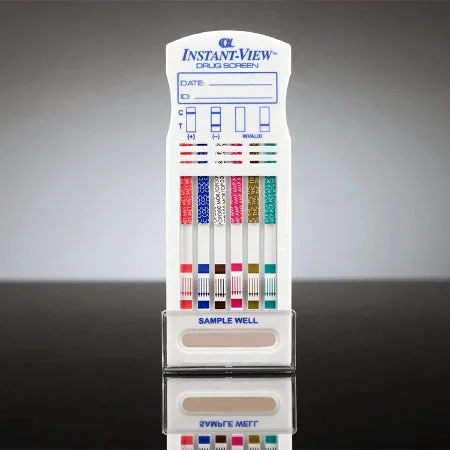 Alfa Scientific Designs Inc Instant-View Drugs of Abuse Test Instant-view 11-Drug Panel AMP, BAR, BZO, COC, mAMP/MET, MDMA, MOR, MTD, PCP, TCA, THC Urine Sample CLIA Waived 20 Tests – 03-3940QW