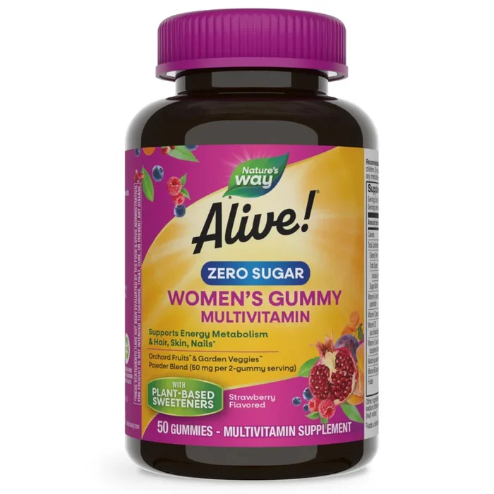 Alive Zero Sugar Women’s Gummy Multivitamin