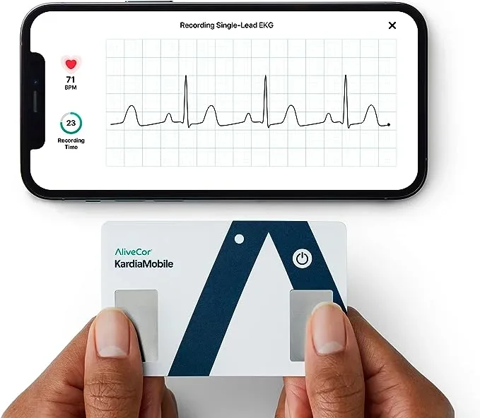 AliveCor KardiaMobile Card EKG Monitor