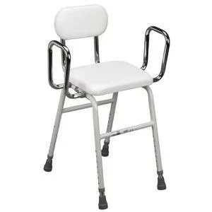 All-Purpose Stool with Adjustable Arms