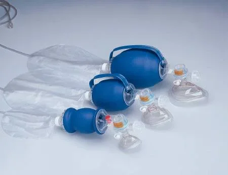 Allied Healthcare Resuscitator Bag Pediatric Resuscitator Nasal / Oral Mask – L670-100