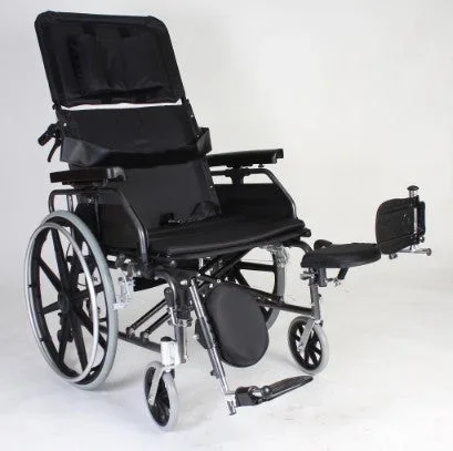 ALRW2011P Aluminum Obese Reclining Wheelchair