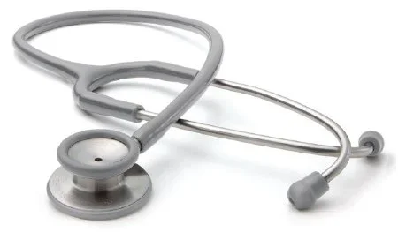 American Diagnostic Corp Adscope 603 Classic Stethoscope Gray 1-Tube 22 Inch Tube Double Sided Chestpiece – 603G