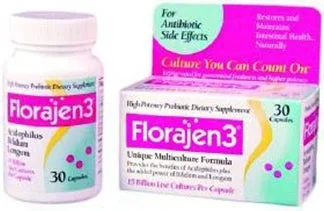 American Lifeline Florajen3 Probiotic Dietary Supplement 30 per Bottle Capsule – 73942344048