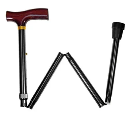 Apex-Carex Healthcare Carex Folding Cane Aluminum 33 to 37 Inch Height Black – FGA77300 0000
