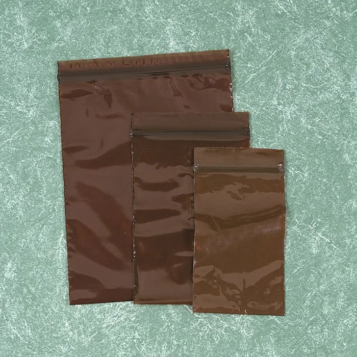 Apothecary Amber Lightweight Bags – 100 Per Pack