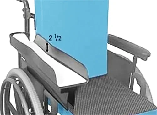 Arm Trough Reversible w/Adj Height Bracket