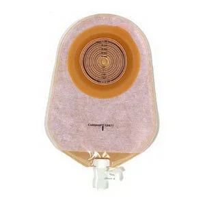 Assura 1-Piece Non-Convex Standard Wear Urostomy Pouch Cut-to-Fit 3/8″ – 2-1/4″ (Custom), Opaque